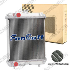 1-Row Aluminum Radiator For Kubota Compact Tractors UPGRADED picture
