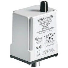 Macromatic Tr-50222-05 Single Function Time Delay Relay, Octal, On Delay, 1 picture