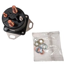 4 Terminal Starter Solenoid 12 Volt 12 V 300 Amp New E46 picture