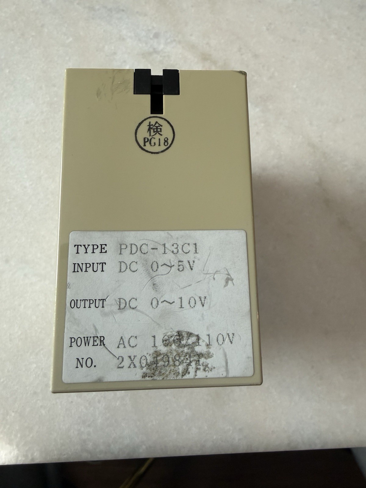 NEW Fuji Electric PDC-13C1 Isolation Transducer NO BOX REMOVED FROM PARTS ROOM