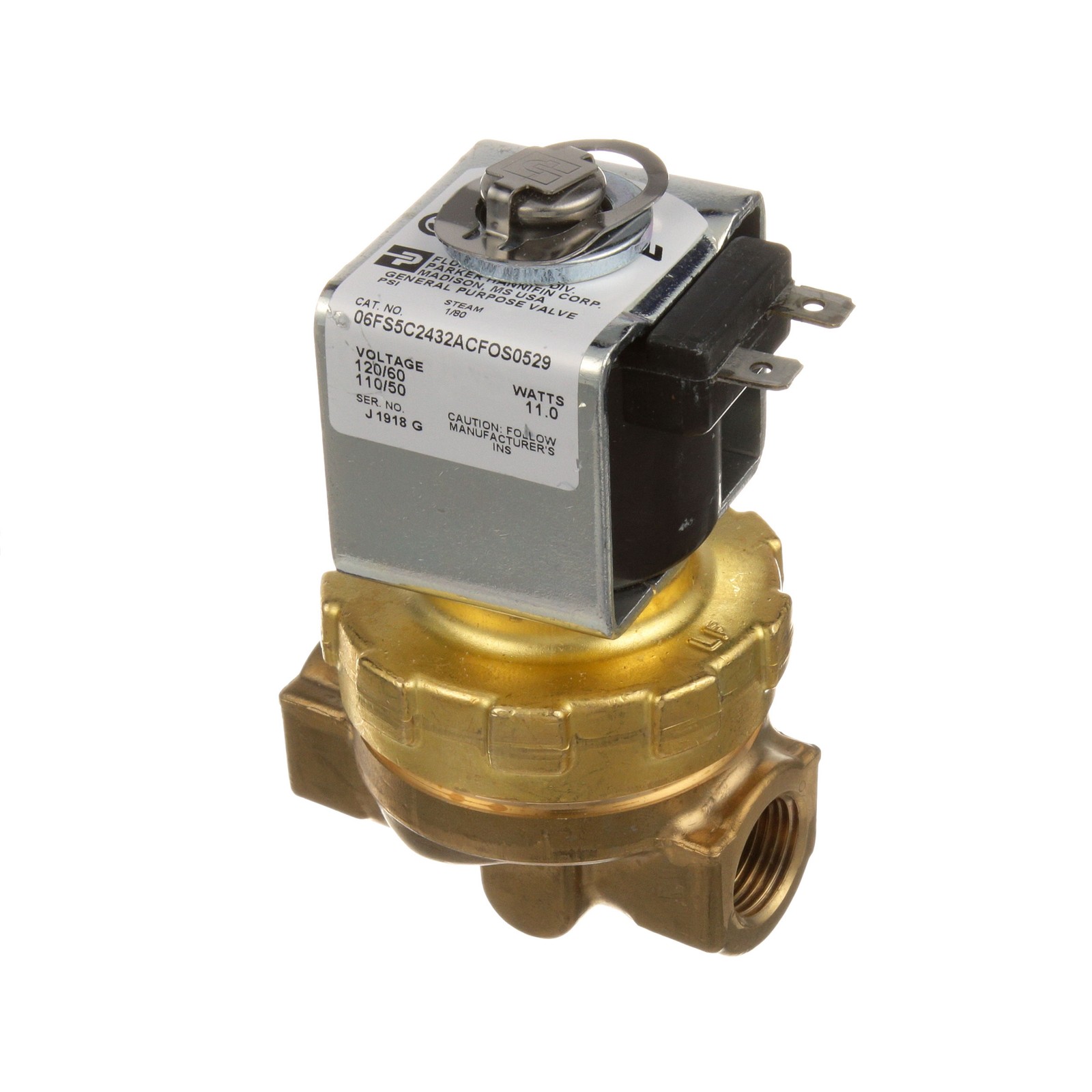 Mavrik 3/8 in 120V Steam Solenoid Valve Replaces Cleveland FK22224 Mavrik 3/8 in 120V Steam Solenoid Valve Replaces Cleveland FK22224