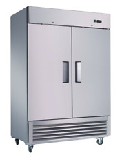 Fricool 54” Two-solid door Commercial Reach-in freezer NEW picture