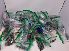 Large Mixed Electronic Components Parts Lot Transistors Capacitors PCB 9Lb+ picture