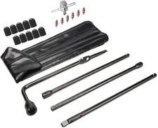 Spare Tire Tool Kit Jack Handle Lug Wrench Chevy Silverado Tahoe GMC Sierra picture