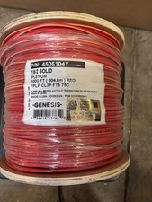 Honeywell 4506104Y Genesis 18/2 Plenum 1000' Red 18AWG Solid Copper FPLP CL3P picture