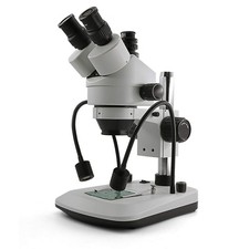 Swift S7-TGL-CA05 Trinocular Stereo Microscope, 7X-45X Zoom, WF10X Eyepieces,... picture