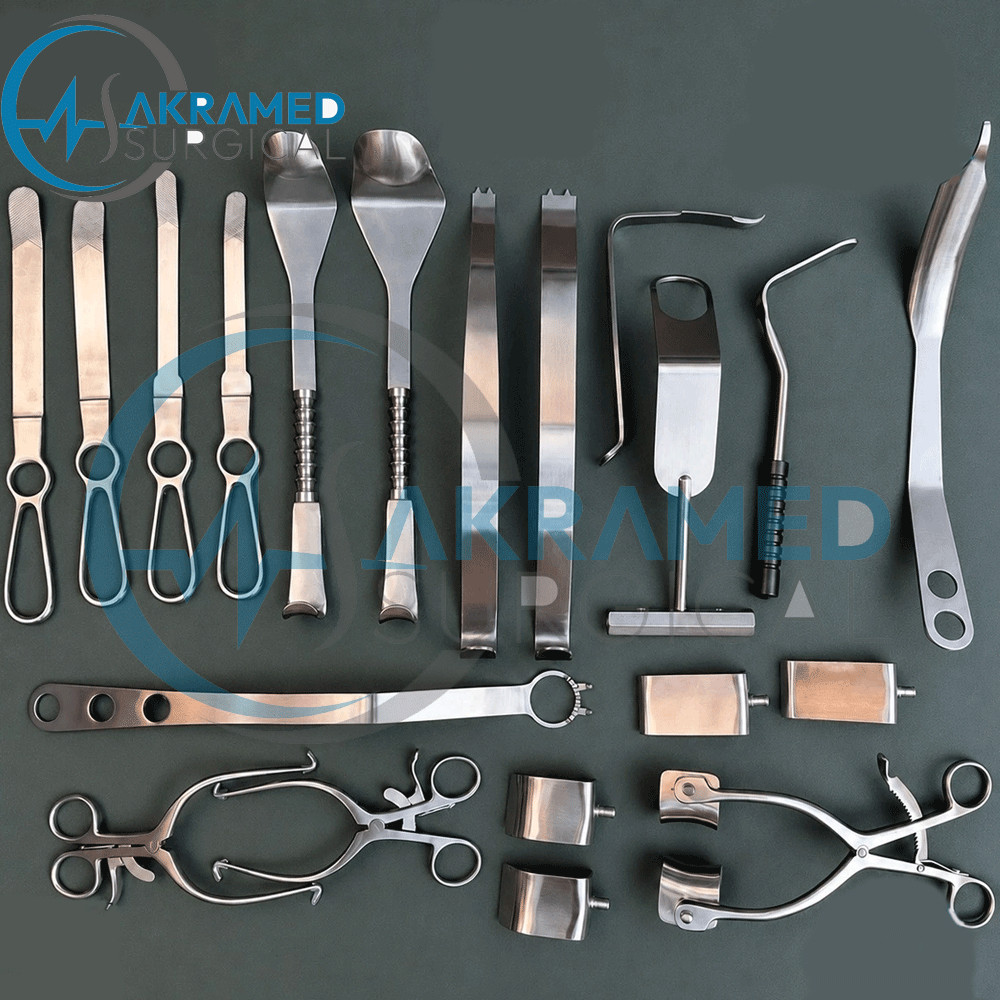 Shoulder Surgery Retractor System 22 Pcs German Steel Orthopedic Instrument Set Shoulder Surgery Retractor System 22 Pcs German Steel Orthopedic Instrument Set