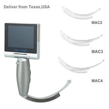 (US Delivery)  Touchscreen Video Laryngoscope with disposable blades(MAC2/3/4) picture