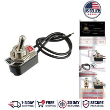 Heavy Duty Toggle Switch SPST 2 Pin ON/Off Rocker Toggle Switch 6A/125V 3A/25... picture