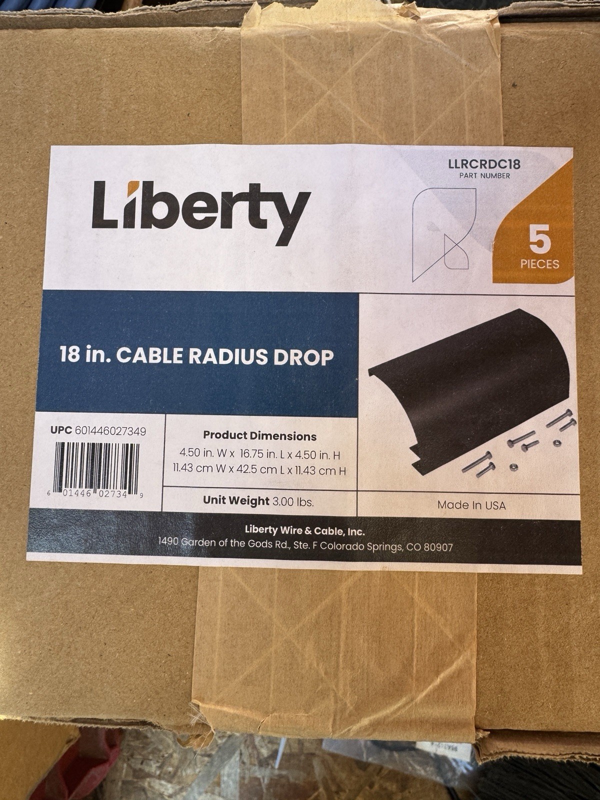 Liberty Radius Drop   Box Of 5