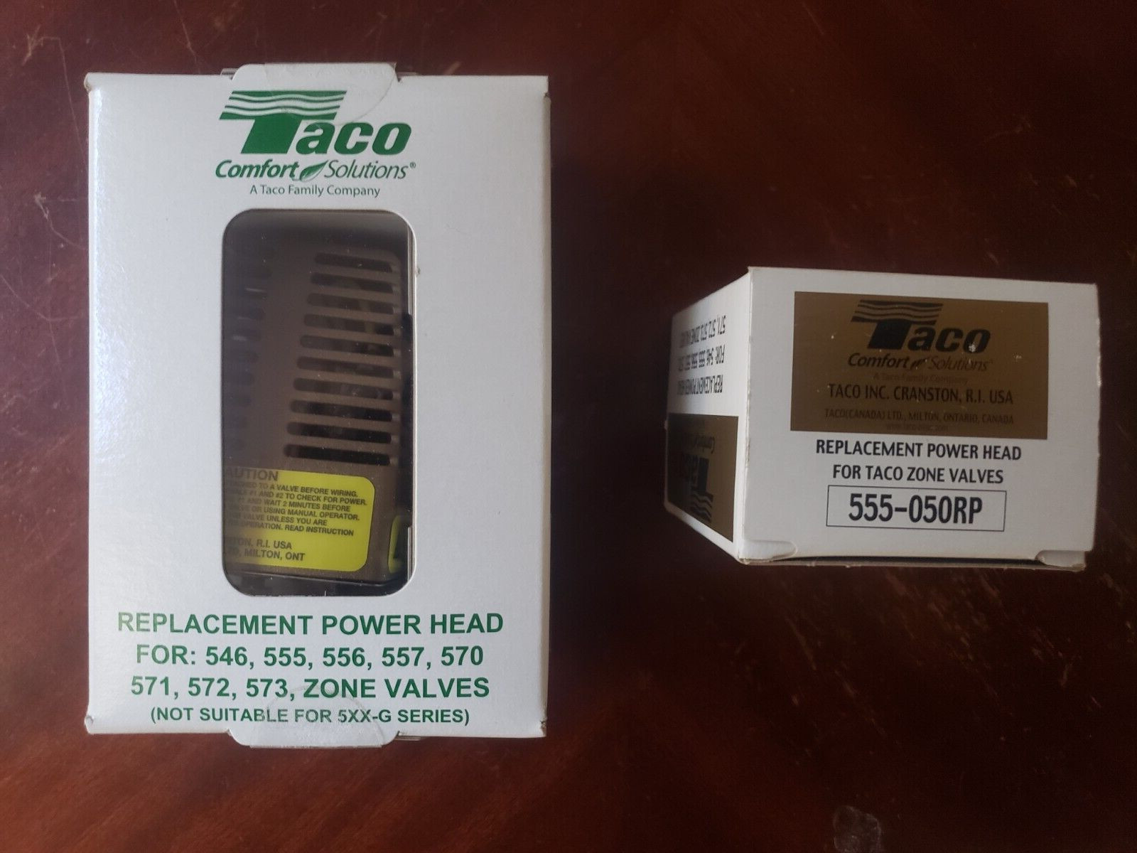 GENUINE Taco 555-050RP power head for zone valves; lot available