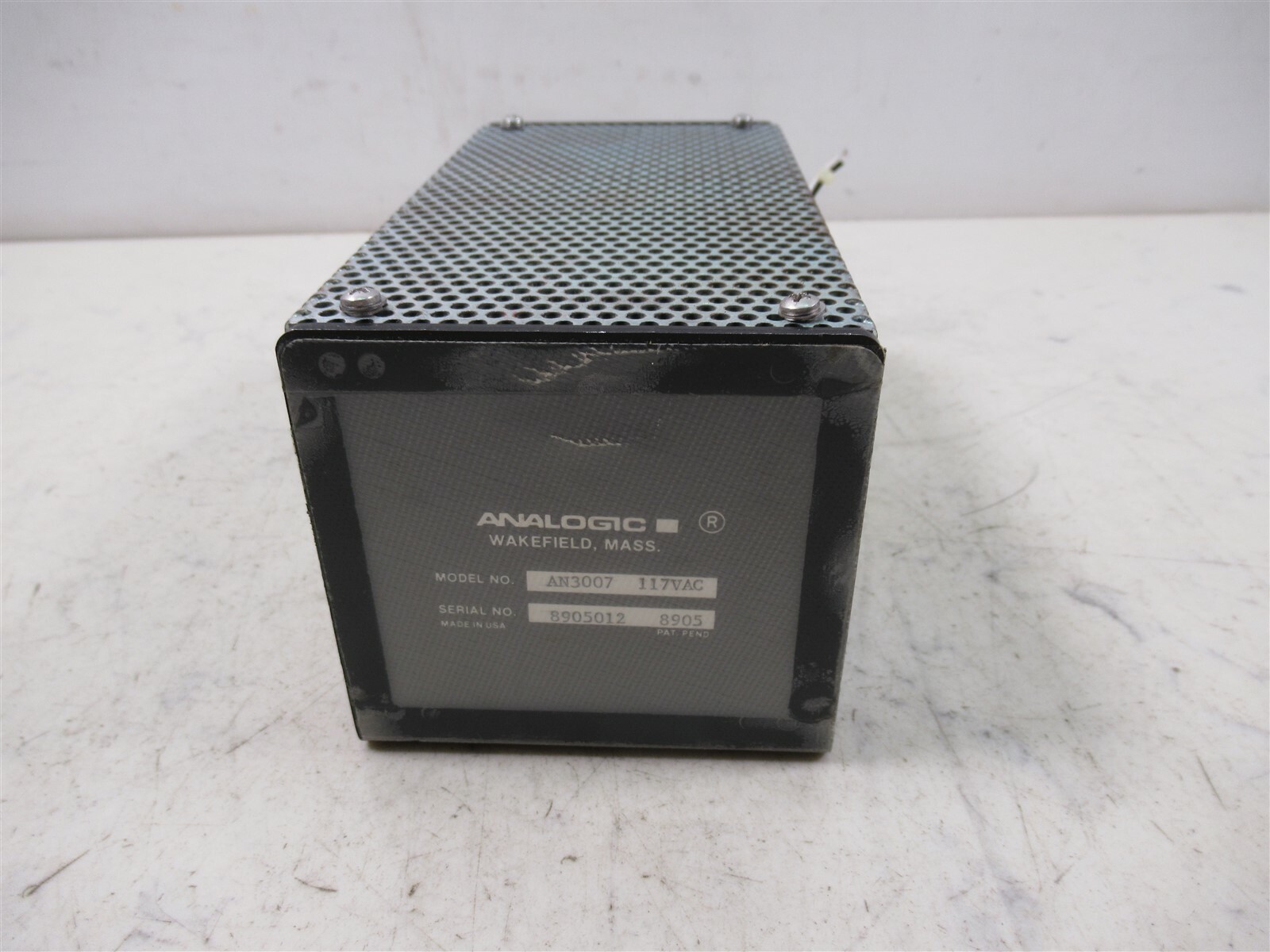 Analogic AN3007 117 VAC Power Supply Module Aerospace Lab Unit