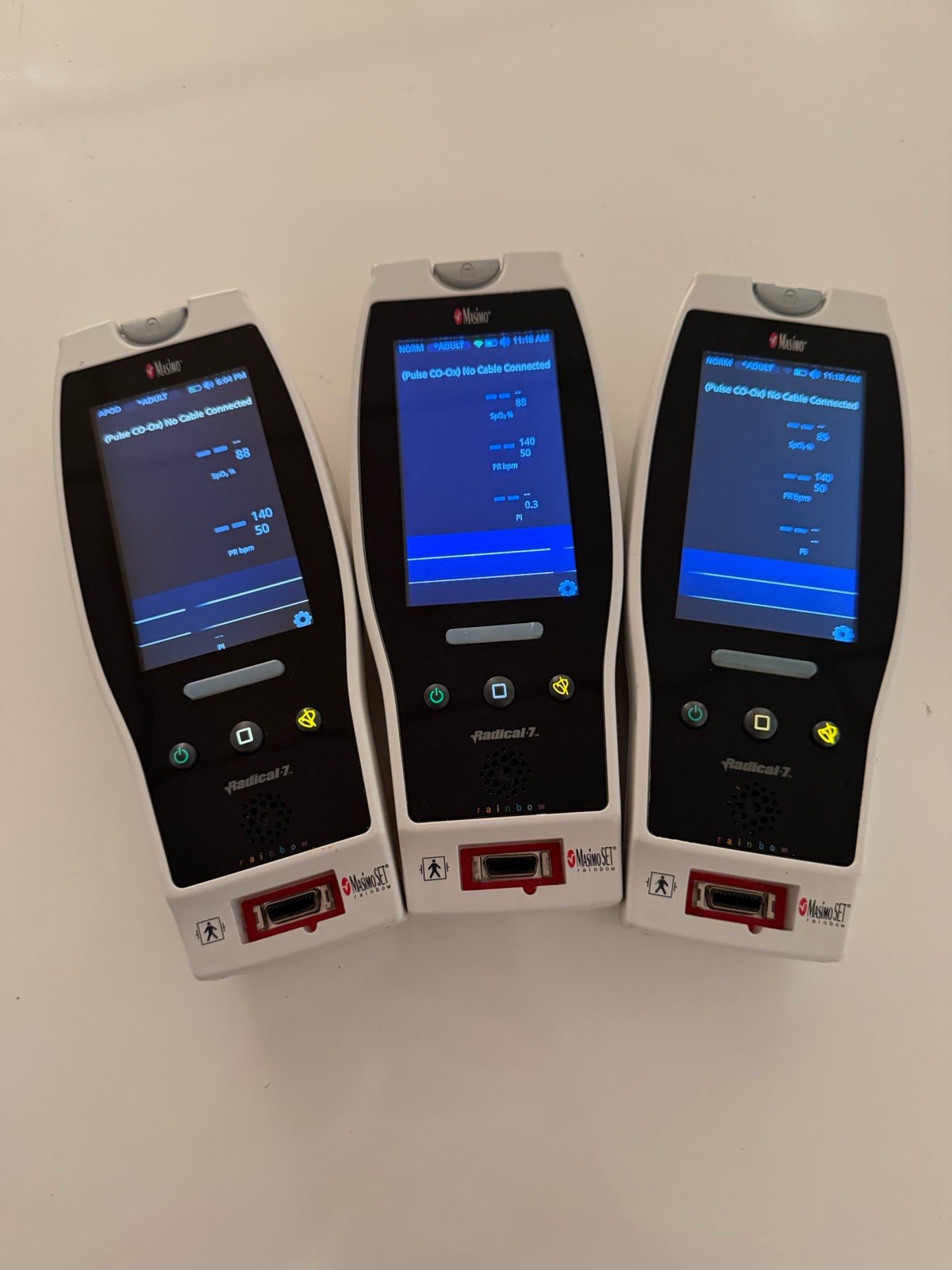 Masimo Radical-7 Rainbow SET Touchscreen Monitor Sold individually