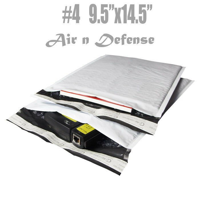400 #4 9.5x14.5 Poly Bubble Padded Envelopes Mailers Shipping Bags AirnDefense 400 #4 9.5x14.5 Poly Bubble Padded Envelopes Mailers Shipping Bags AirnDefense
