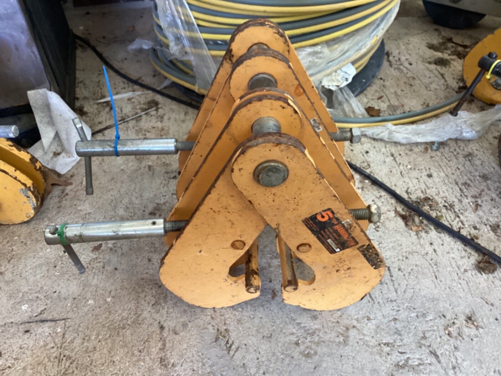 harrington 5 ton beam clamp