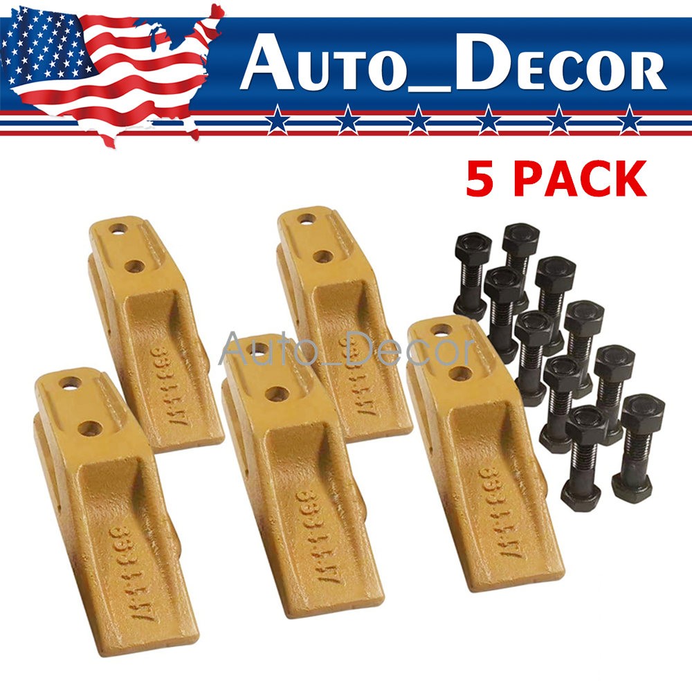5PK 6684447 Skid Steer Mini Ex Bucket Uniteeth Trenching Bucket Teeth w/Hardware 5PK 6684447 Skid Steer Mini Ex Bucket Uniteeth Trenching Bucket Teeth w/Hardware
