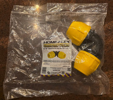 HOME-FLEX 18-406-015  1-1/2 inch Underground Yellow 90* Elbow IPS Poly Gas Pipe picture