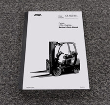 Crown C5 1000-50 IC Cushion Tire Forklift Parts Catalog & Service Repair Manual picture