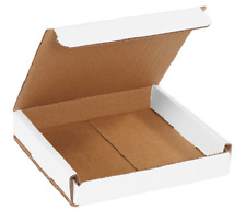 1-500 CHOOSE QUANTITY 6x6x1 Corrugated White Mailers Packing Boxes 6