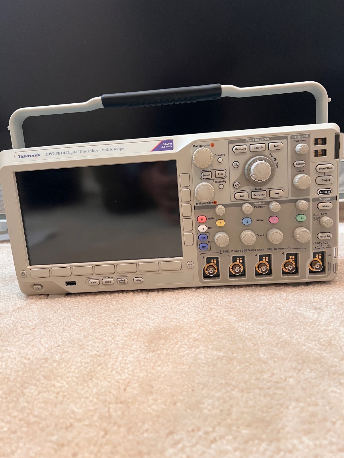 Tektronix MSO3014 Mixed Signal Oscilloscope 100MHz, 2.5GS/s 4 channel