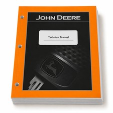JohnDeere F525, F510 ResidentialFrontMowers Technical Repair Manual TM1475 picture