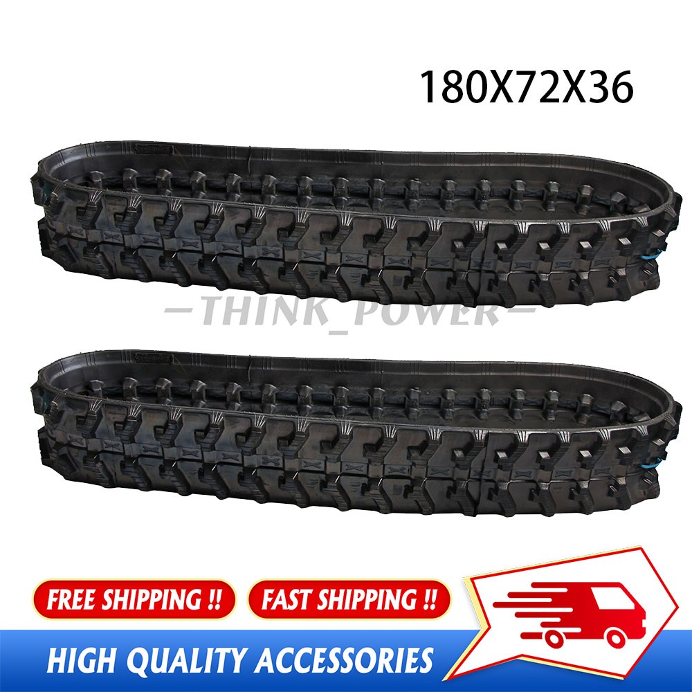 2Pcs fits Case fits Hanix fits Boxer 118 Rubber Track 7 2Pcs fits Case fits Hanix fits Boxer 118 Rubber Track 7