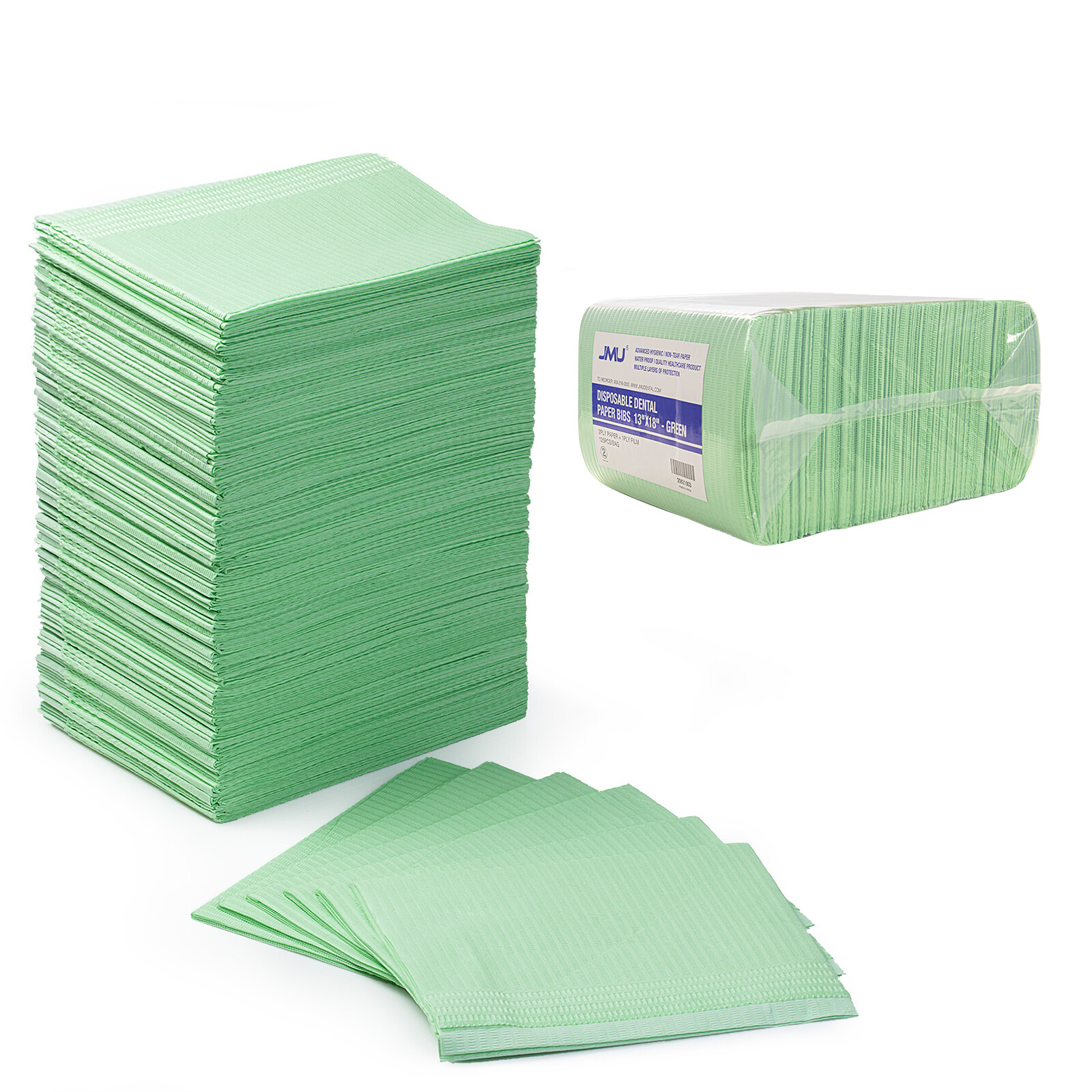 Up to 2000, Disposable Dental Bibs 3-Ply Waterproof Medical Tattoo Towel 13