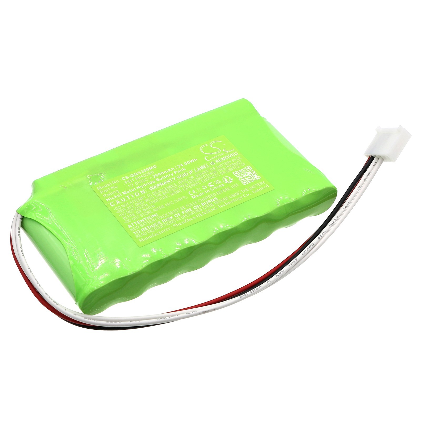 BATTERIE 2000mAh Type PBT MH0090 For Globus Genesy 3000, StimVet 4000