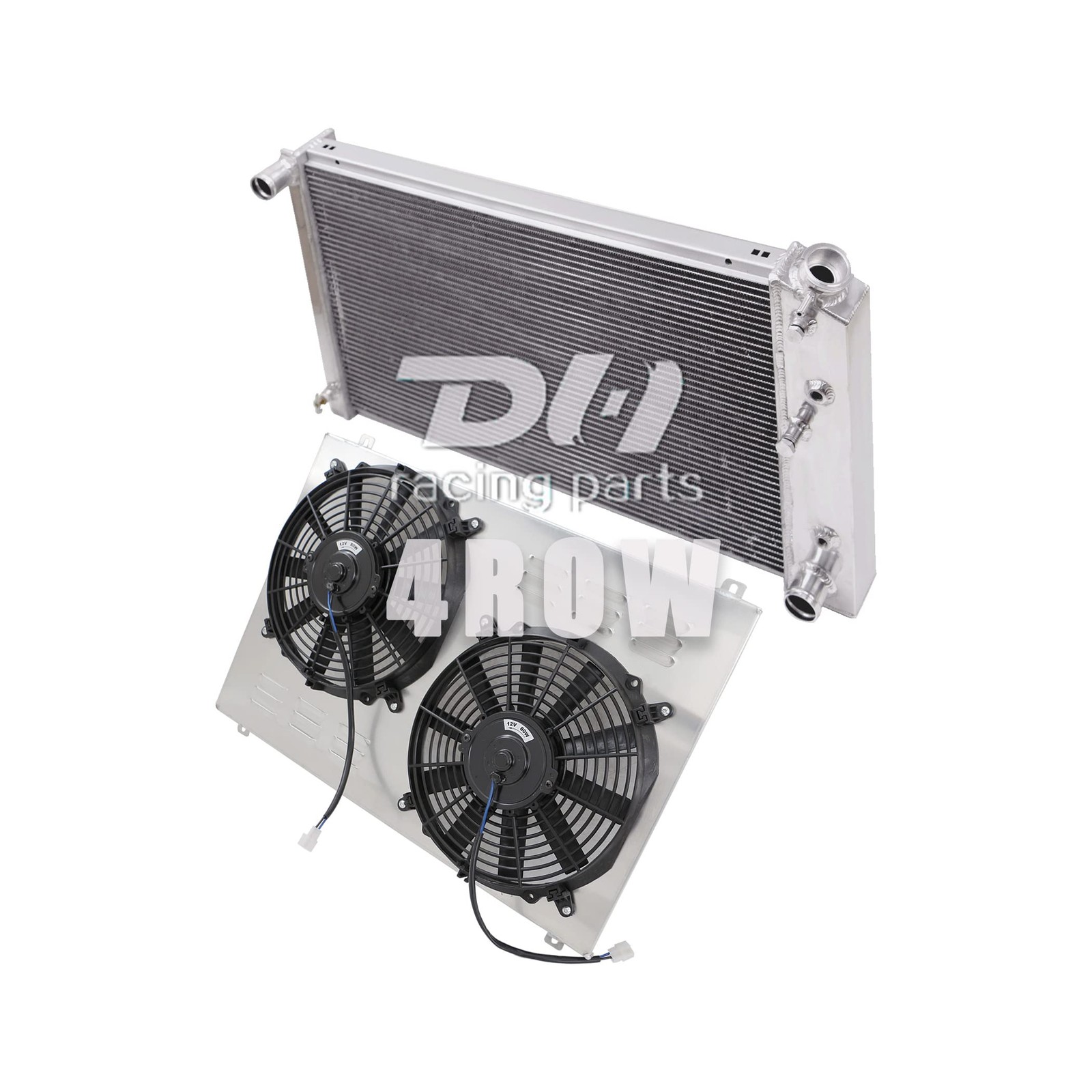 4 Row Full Aluminum Radiator Shroud Fan 78-87 Monte Carlo 70-88 Cutlass 26