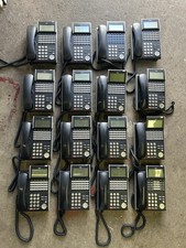 Lot Of 16 - NEC DT300 Model Number: DLV(XD)Z-Y(BK) 12 Button Desk Phone picture