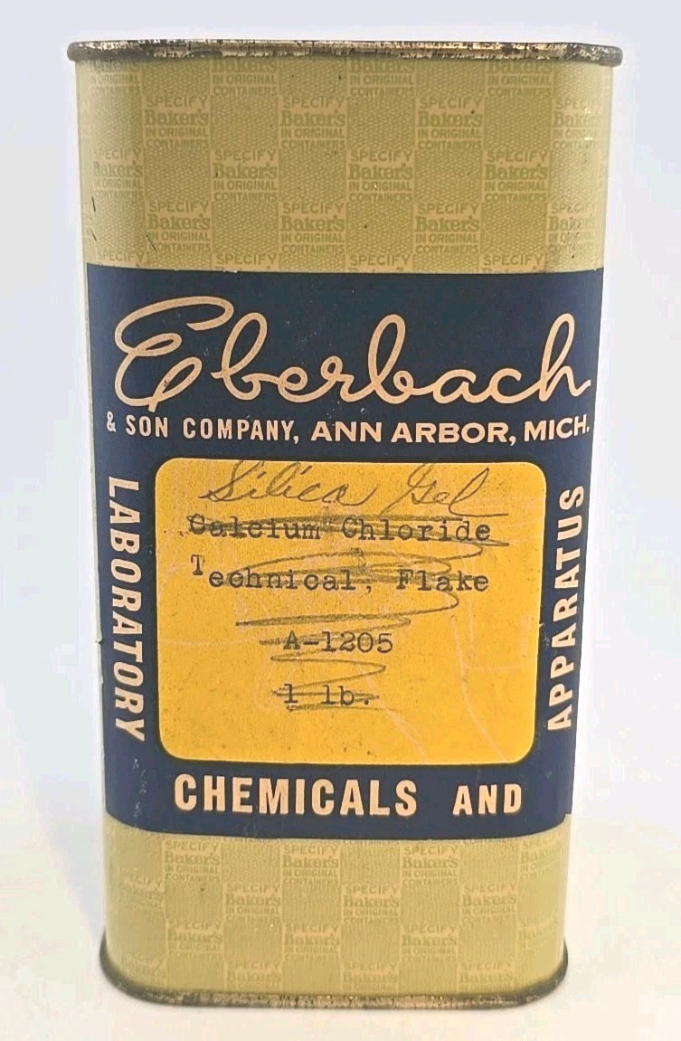 Vtg Eberbach & Son Collectable Tin. Very Rare Find.