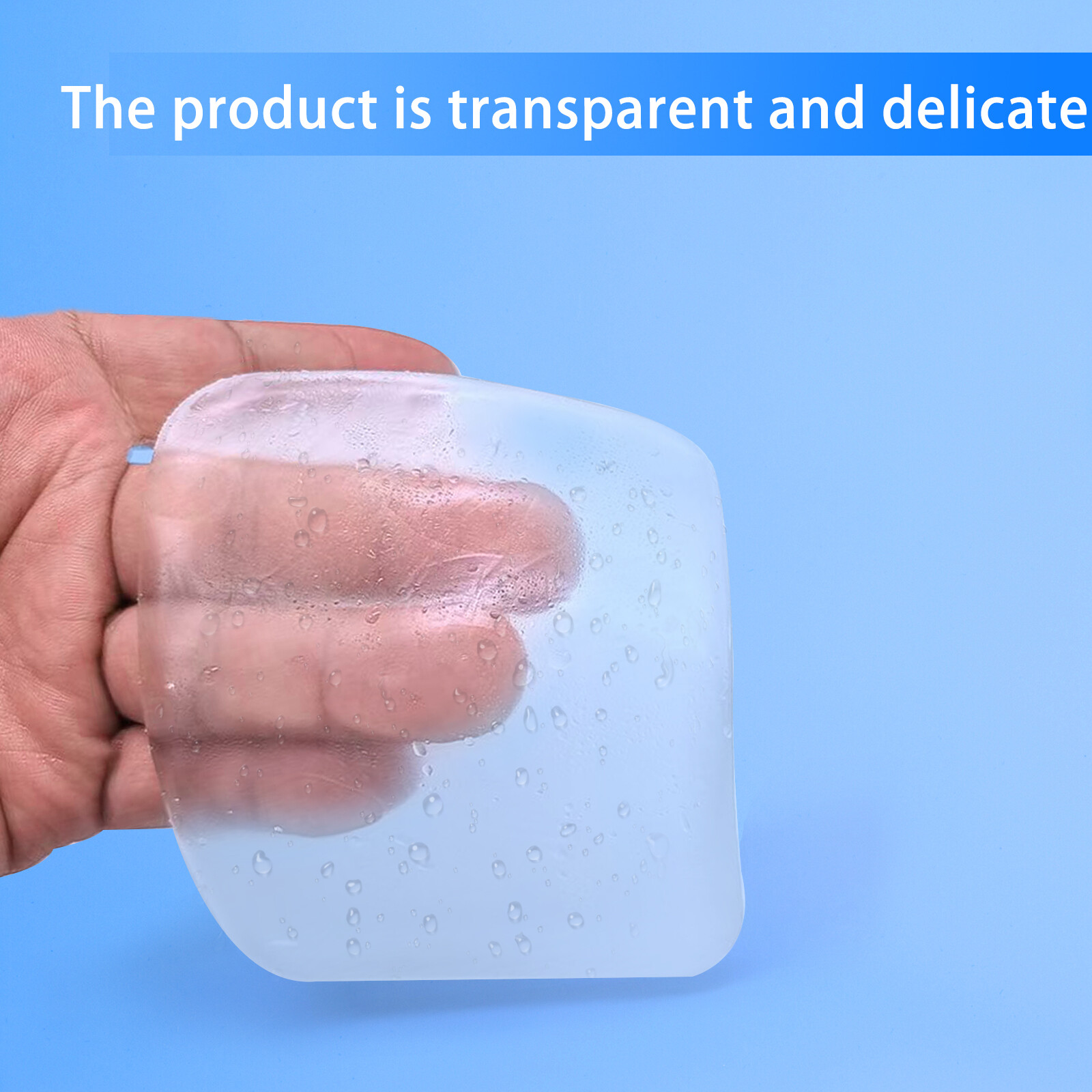 Solid Reusable Ultrasound Coupling Gel Pad Conductive No Mess Medical ImagingPad