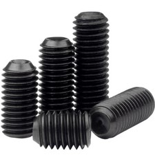 5/16-18 Socket Set Screws w/ Cup Point, Alloy Steel w/ Black Oxide, Coarse Inch picture