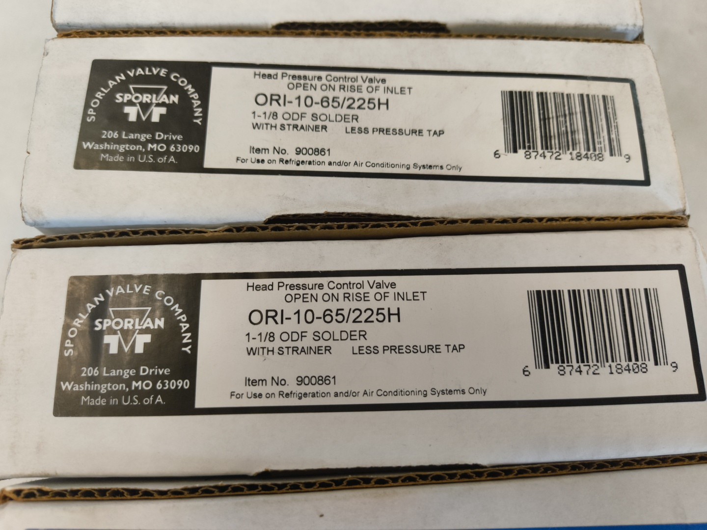 Sporlan Controls 900861 1 1/8 Conrl Vlv ORI10-65/225H