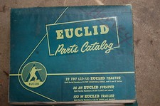EUCLID 23 TDT SS18 Tractor 36SH Scraper 122W Parts Manual book catalog spare picture