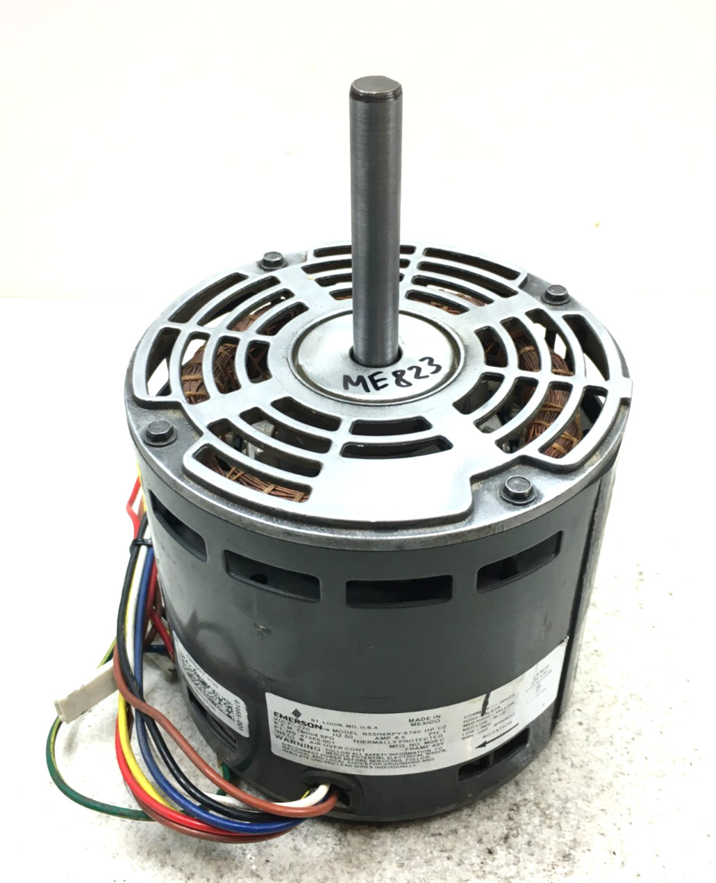 EMERSON K55HXKPY-9740 Blower Motor Lennox 47465-001 1/2HP 120V used #ME823