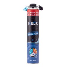 NEOX Spray Foam Insulation Can Closed Cell Expanding 30oz 1-24 Pack Gun Required picture