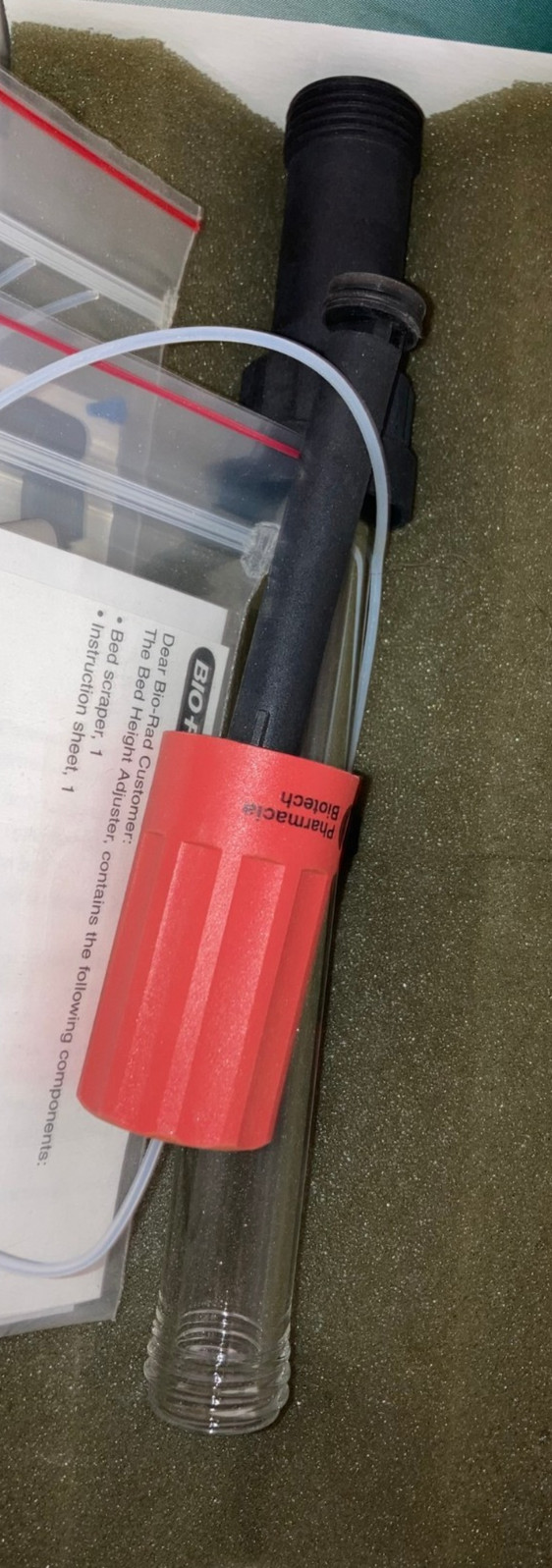 Pharmacia (now Cytiva or GE) Chromatography Column Spare Parts - New – Open box