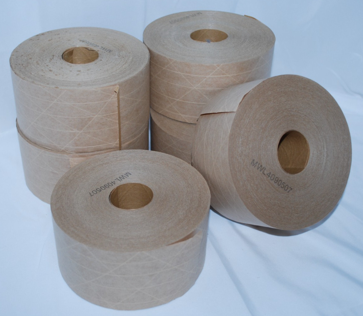 Uline Water Activated Reinforced Kraft Tape 2.75\