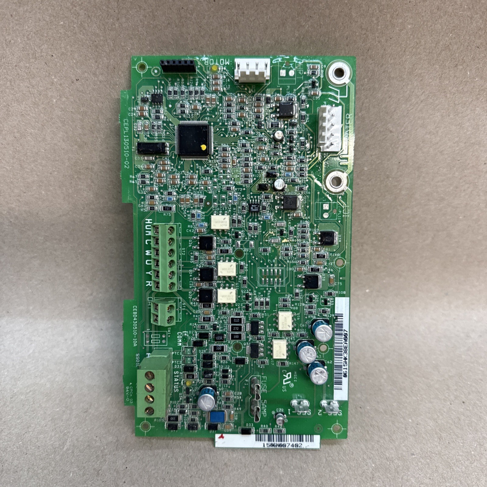 CARRIER TOTALINE 0616HK38EA007 AIRHANDLER CIRCUIT BOARD