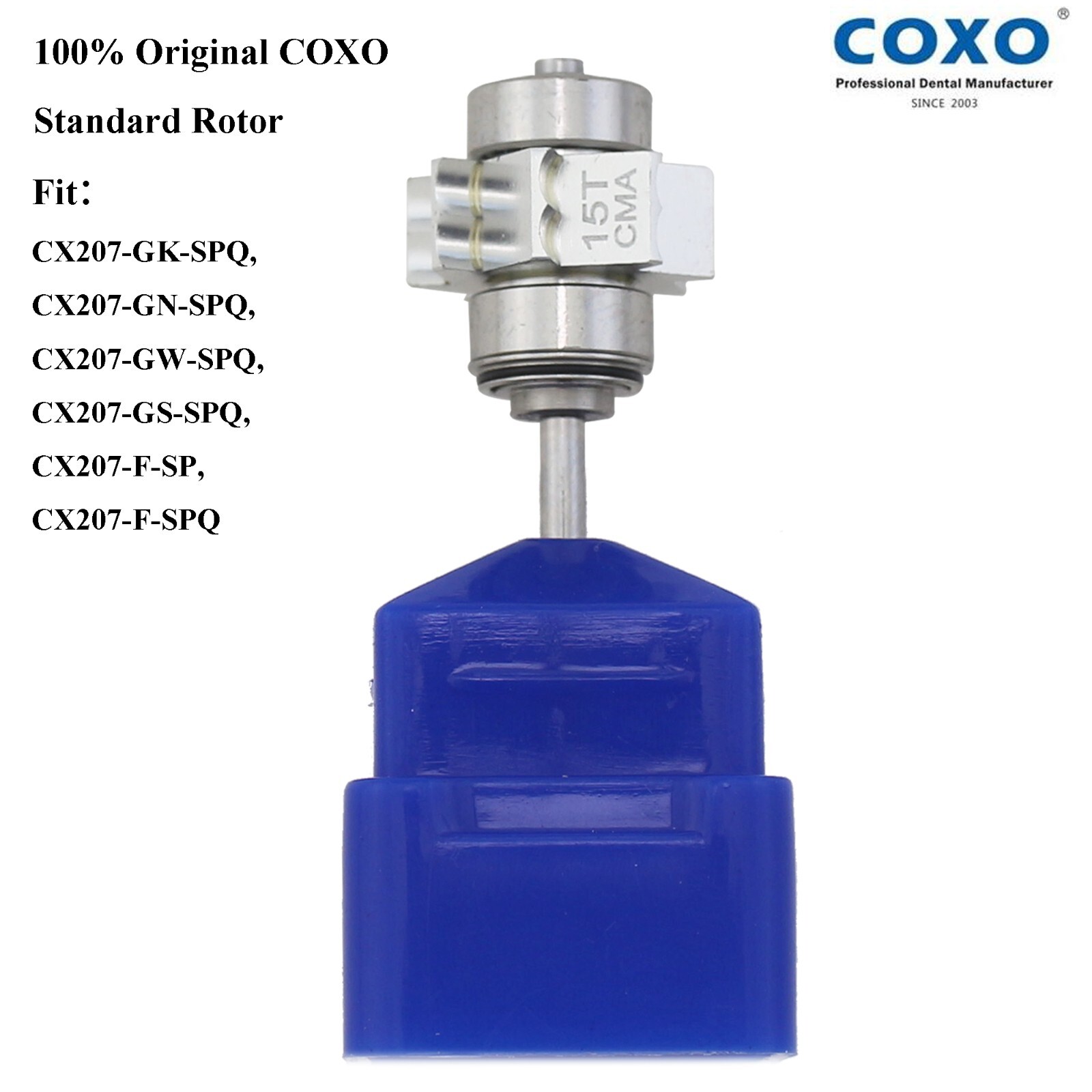 COXO Dental Fiber Optic Turbine High Speed Handpiece For Kavo NSK Coupler 4 6H