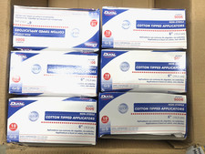 Dukal Cotton Tip Applicators 9006  (Non-Sterile)  ,  6 