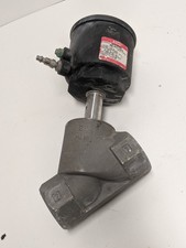 ASCO 8290A068 2 Inch NPT 316L SS Pneumatic Angle Body Piston Valve NC picture