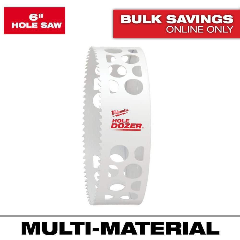 Milwaukee 6 in. Hole Dozer Bi-Metal Hole Saw