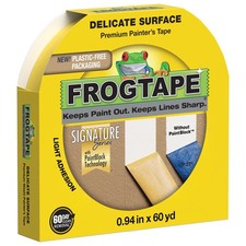 FrogTape Delicate Surface Painters Tape with 1 Roll, 0.94