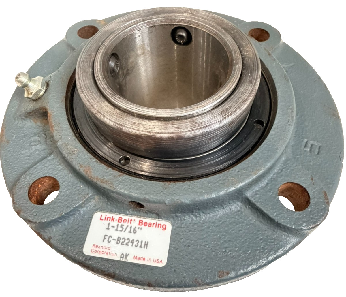 NEW REXNORD FCB22431H MOUNTED SPHERICAL ROLLER BEARING 1 15/16\
