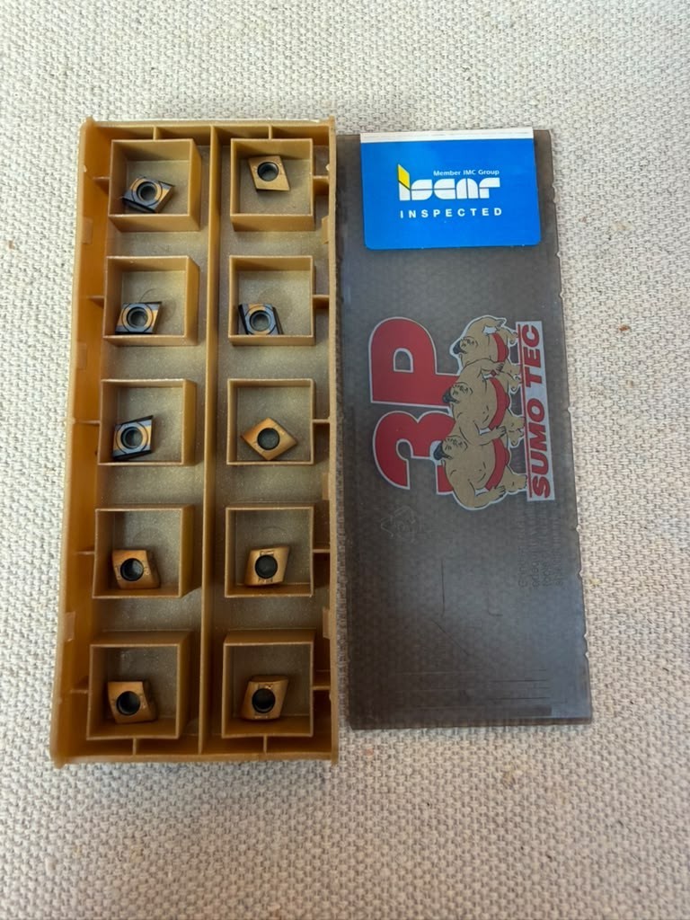 Iscar T290 LNMT 050204TR IC830 Carbide Milling Inserts T290LNMT050204TR Pack 10 