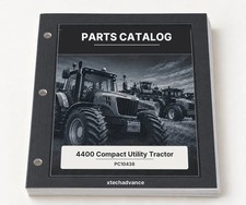 Parts Catalog fits John Deere 4400 Compact Utility Tractor PC10438 picture