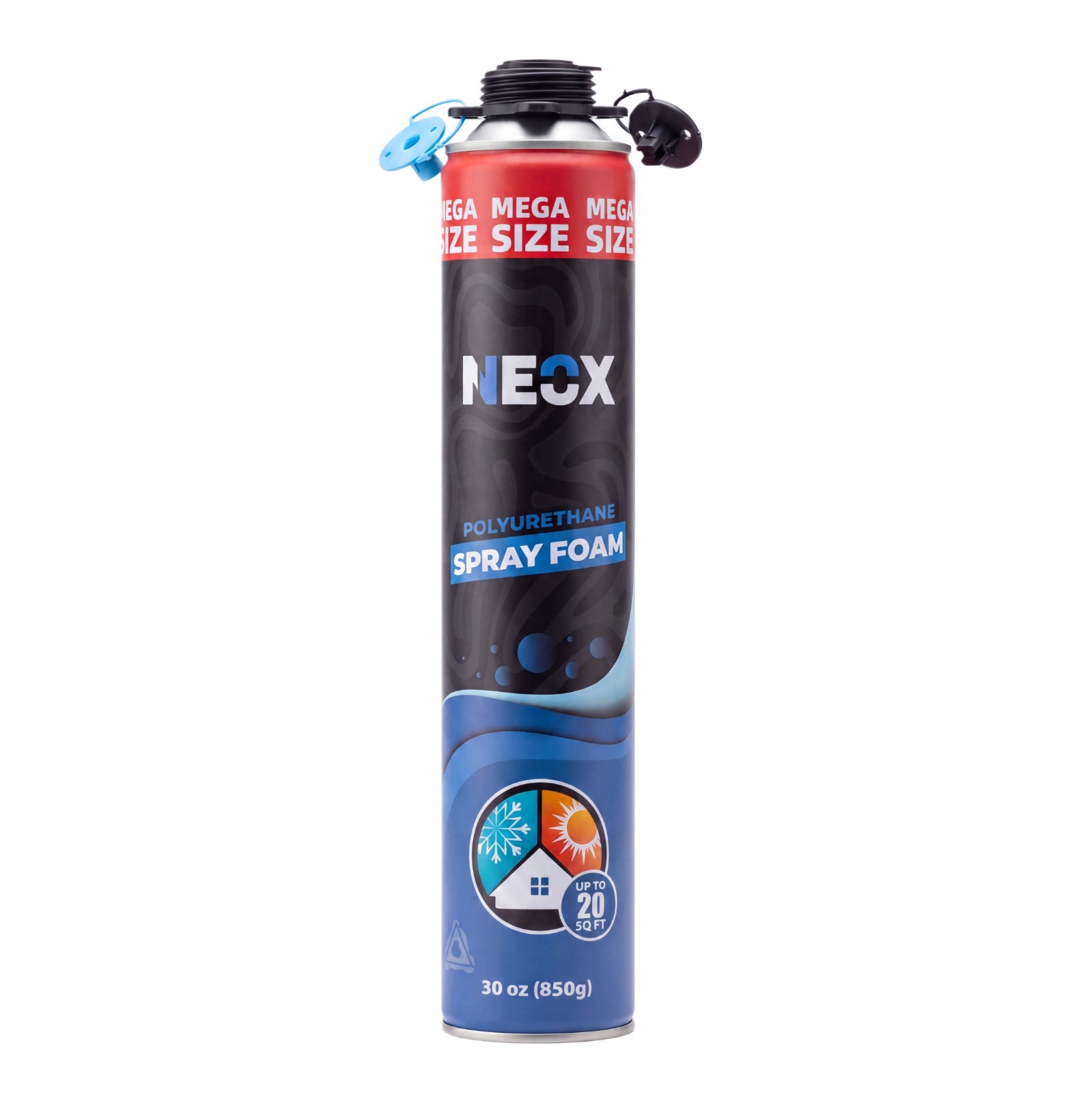NEOX Spray Foam Insulation Can Closed Cell Expanding 30oz 1-24 Pack Gun Required NEOX Spray Foam Insulation Can Closed Cell Expanding 30oz 1-24 Pack Gun Required