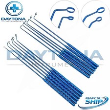 Hardy Pituitary Neuro Curettes Set Of 11 Surgical Instruments Transsphenoidal picture